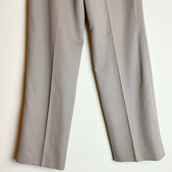 J. Crew Classic Wool Dress Suit Pants, Size 12 Tall Taupe - Picture 8 of 13